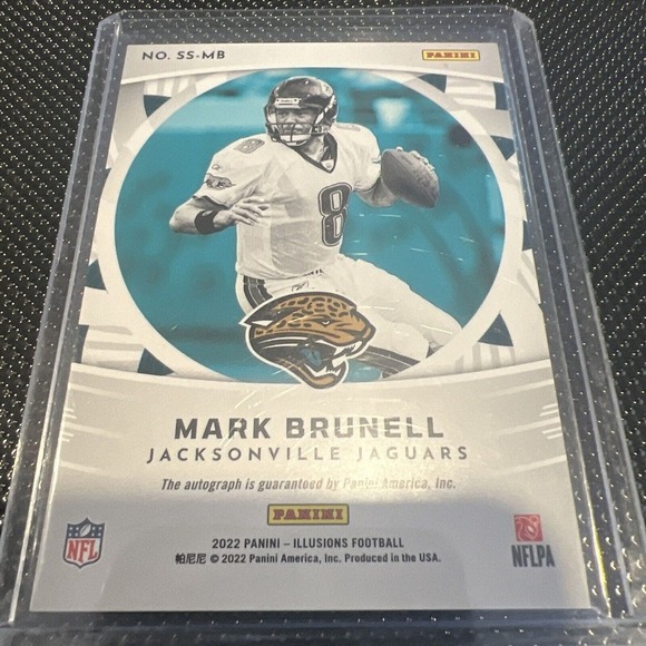 2022 PANINI ILLUSIONS MARK BRUNELL /99 AUTO AUTOGRAPH SUPERLATIVES #SS-MB 🔥 - Picture 3 of 3
